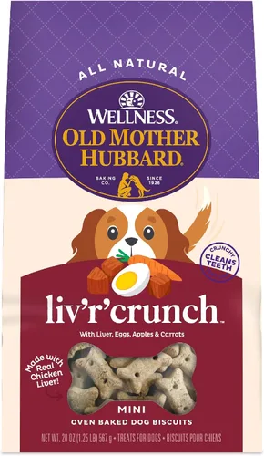 Miniatura 32 de Old Mother HubbardGalletas Classic P-NUTTERTRAS HORADAS DE PERRO CASO, PEQUEÑO, BOLSA DE 20 ORAS