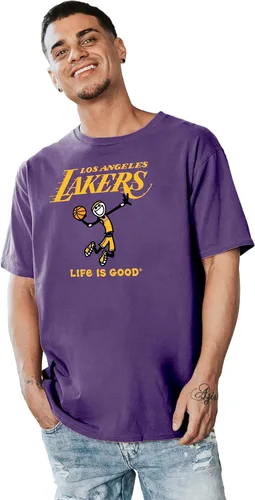 Miniatura 10 de Blue 84 NBA - Camiseta unisex para adultos, con licencia oficial de la NBA, Life is Good, color del equipo de baloncesto Jake