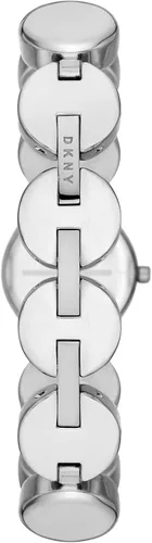 Miniatura 3 de DKNY Reloj de vestir de acero inoxidable inspirado en joyas City Link para mujer