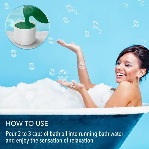 Miniatura 8 de Espuma de baño con aceite esencial de eucalipto, 34 onzas líquidas, cuidado corporal, buen sueño, belleza, baño, cuidado corporal, bienestar