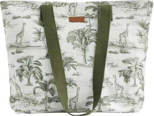 Miniatura 53 de Maison d' Hermine - Bolsa de lona de algodón reutilizable para mujeres, con asa para el hombro, bolsas a granel para compras y viajes