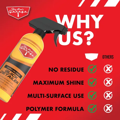 Miniatura 8 de Spray detallista rápido de Jay Leno's Garage – Spray para detallismo de coche y spray detallista automotriz para un acabado de alto brillo