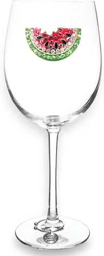 Miniatura 11 de THE QUEENS' JEWELS Copa de vino con tallo con joyas de piña, 21 onzas, regalo único para mujeres, cumpleaños, lindo, divertido, sin pintar