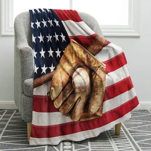 Miniatura 35 de Jekeno Manta de regalo con la bandera estadounidense para hombres y mujeres, mantas de bandera de Estados Unidos para adultos, niños y niñas, Día