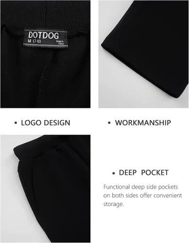 Miniatura 3 de DOTDOG Pantalones cortos unisex para niños de 3 a 12 años