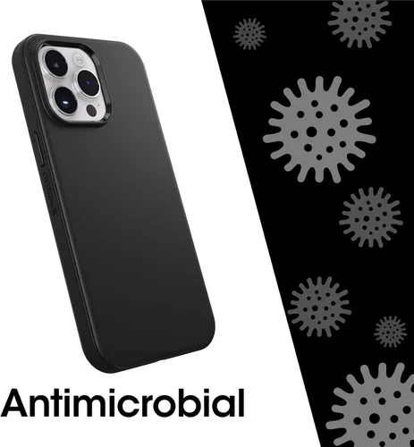 Miniatura 7 de OtterBox Funda para iPhone 14 Pro Max (SOLAMENTE) Symmetry Series+ - Negro, ultra elegante, se acopla a MagSafe, bordes elevados protegen la cámara