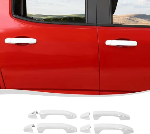 Miniatura 9 de Voodonala Cubierta exterior para manija de agarre para puerta de automóvil Chevy Colorado 2014-2022 compatible con Chevrolet Colorado GMC Canyon