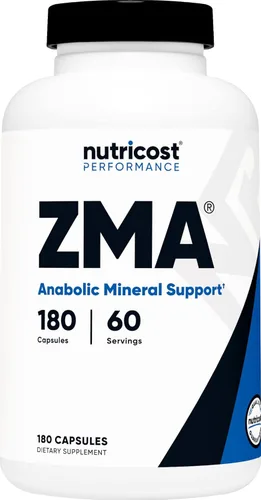 Miniatura 8 de Nutricost ZMA 180 Cápsulas (2 Botellas)