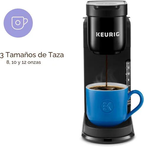 Miniatura 3 de Keurig K-Express Cafetera de Una Sola Porción – Opción de Preparación Fuerte, Depósito de 42oz, Diseño Elegante para Entretenimiento y Regalos Negro