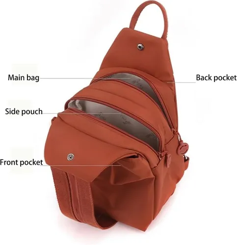 Miniatura 6 de Bolsa de viaje impermeable de 2 vías, nueva bolsa de mano 3 en 1 con Oxford impermeable, bolsa cruzada antirrobo de viaje para mujer