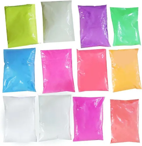 Miniatura 5 de 14 piezas de pigmento brillante en polvo de mica en polvo de mica de color nacarado en escamas de resina epoxi polvo luminoso para kit de limo