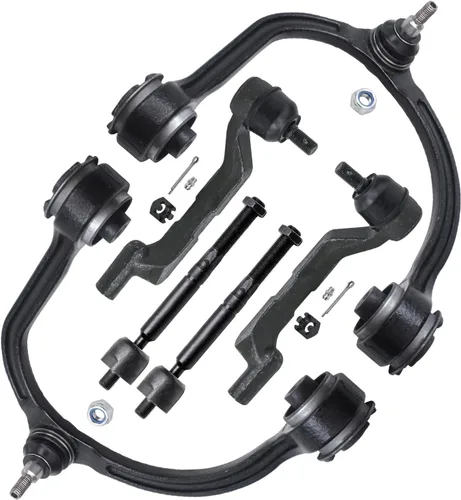 Miniatura 161 de Detroit Axle - Kit de extremo delantero para Chrysler 300 Dodge Charge Challenger 2011-2023, 2 brazos de control inferiores traseros 2 rótulas