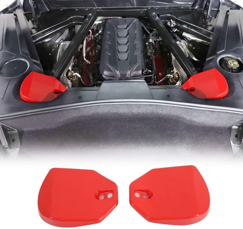 Miniatura 10 de Cubierta de Torre de Puntal Trasero Compatible con Chevrolet Corvette C8 Stingray 2020-2024, Panel de Protección de Torre Amortiguadora Trasera
