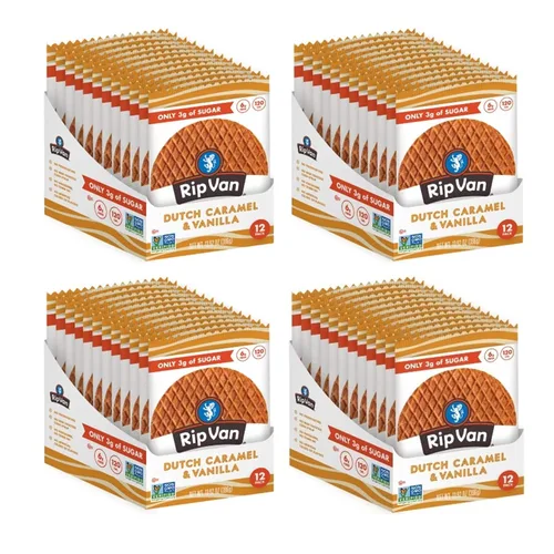 Miniatura 6 de RIP VAN WAFELS Galletas Wafel de miel y avena, 4.64 onzas