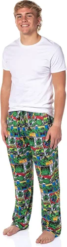 Miniatura 2 de Marvel - Pantalones de pijama para hombre, diseño de cómic clásico The Incredible Hulk