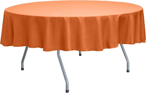 Miniatura 19 de ULTIMATE TEXTILE Mantel redondo reversible Shantung Satin Majestic de 72 pulgadas, color verde salvia