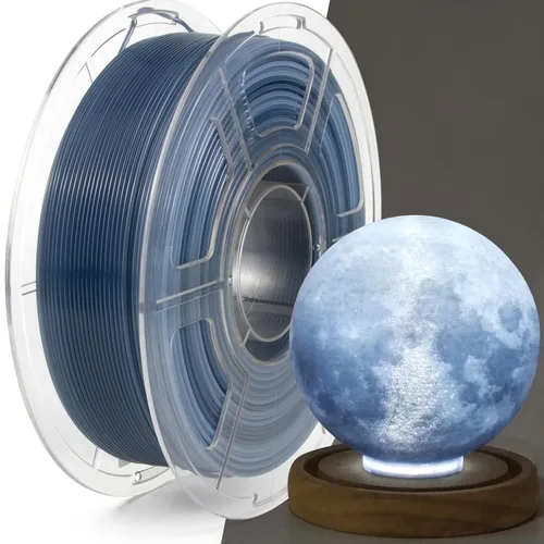 Miniatura 39 de IEMAI Paquete de filamento PETG de 0.069 in, filamento de impresora 3D multicolor translúcido degradado de hasta 23.622 in/s de impresión rápida, 4