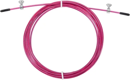 Miniatura 13 de PATIKIL Cable de repuesto de cuerda de salto de velocidad, cuerda de salto profesional, alambre de acero reemplazado para cuerdas de salto de alta