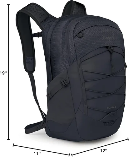 Miniatura 11 de Mochila de viajero Osprey Quasar, Negra Negro
