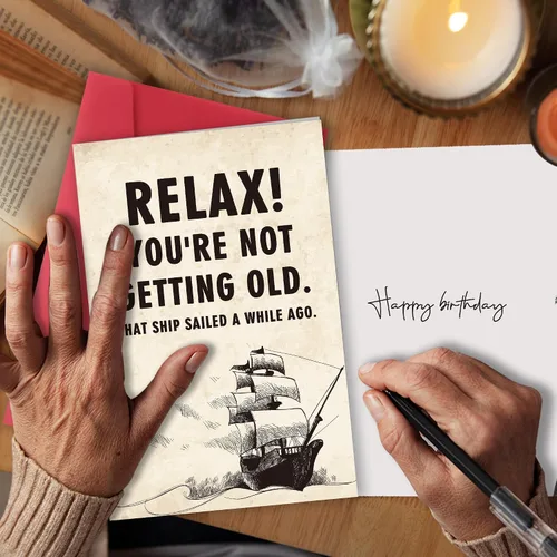 Miniatura 6 de Divertida tarjeta de cumpleaños para hombres y mujeres, regalos de feliz cumpleaños para amigos, idea de decoración de cumpleaños retro para ella