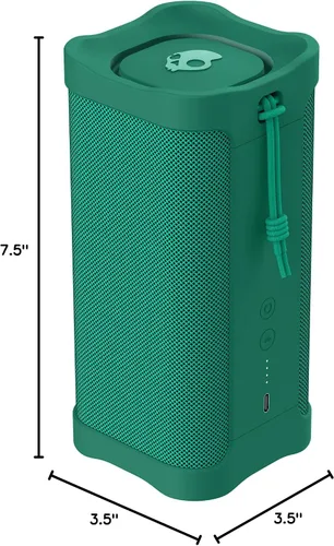 Miniatura 9 de Skullcandy Terrain XL - Altavoz Bluetooth Inalámbrico IPX7, Altavoz Portátil Impermeable, Batería de 18 Horas, Correa de Muñeca de Nylon, Estéreo