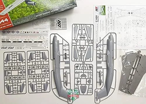 Miniatura 3 de A&A Modelos 4402-1/144 - C-141A Starlifter. Modelo de plástico Avión Militar