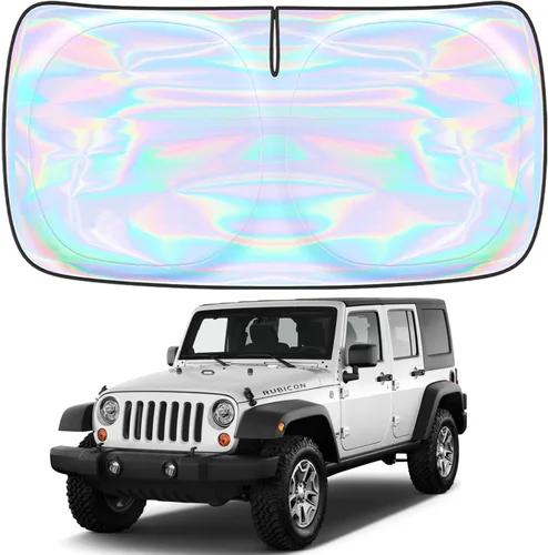 Miniatura 73 de Parasol para parabrisas Rivian R1S R1T 2022-2026 – Parasol compatible con Rivian R1S R1T plegable para ventana delantera, protector de visera solar