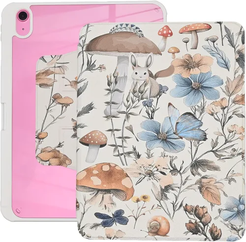 Miniatura 11 de Funda giratoria para iPad (A16) 11ª generación de 11 pulgadas (2025), iPad 11ª generación de 10.9 pulgadas (2022), funda tipo cartera de piel PU