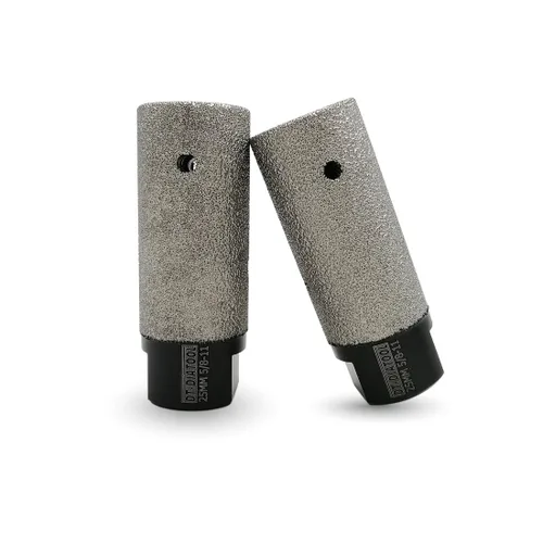 Miniatura 18 de DT-DIATOOL Dedo de diamante/broca de fresado de diámetro 1 "(25 mm) para agrandar o reparar agujeros de azulejos de porcelana, piedra superficial