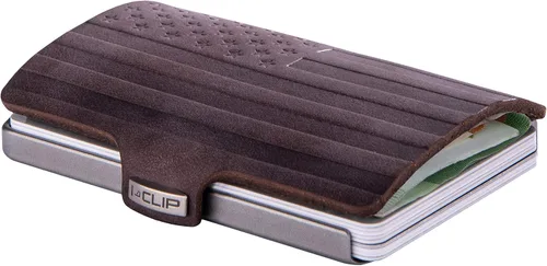 Miniatura 2 de I-CLIP Cartera Merica (Disponible en 2 variantes), Marrón, Elegante