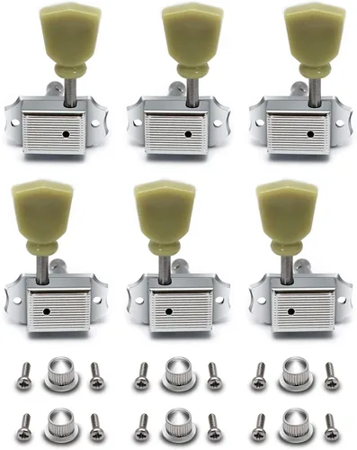 Clavijas de afinación de cuerdas de guitarra vintage, máquinas de afinación, máquinas de afinación, cabezales afinadores compatibles con Les Paul LP