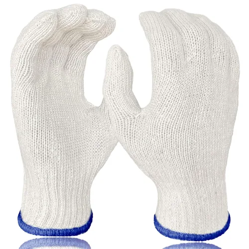 Miniatura 10 de GSAFEME 12 Pares de Guantes de Forro de Algodón para Barbacoa, Cocina, Parrilla, Manipulación de Alimentos - Guantes de Trabajo de Seguridad