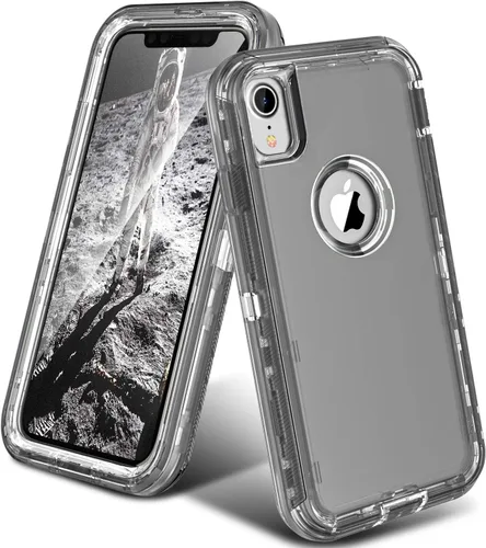 Miniatura 10 de ORIbox - Funda compatible con iPhone XR, resistente a los golpes, anticaídas, transparente