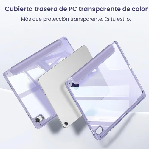 Miniatura 4 de Fintie Funda híbrida delgada para iPad Air de 11 pulgadas M3 (2025) / M2 (2024), iPad Air de 5ª (2022) / 4ª generación (2020) de 10.9 pulgadas, Lila