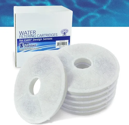 Miniatura 2 de Filtros para fuentes Catit Design Senses y fuentes Catit Flower, paquete de 6