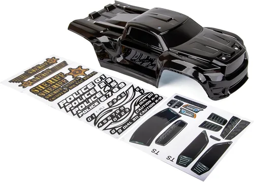 Miniatura 2 de Carrocería personalizada compatible con Sledge 6S 4WD 1/8 Truck Shell Cover (estilo policía)