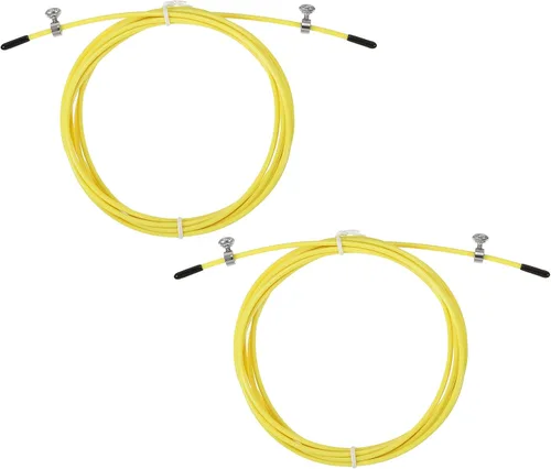 Miniatura 7 de PATIKIL Cable de repuesto de cuerda de salto de velocidad, alambre de acero de cuerda de salto profesional Reemplazar para cuerdas de salto de alta