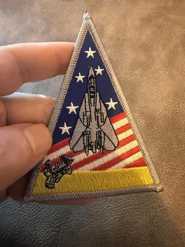 Miniatura 4 de F-14 Tomcat Triangle Patch - con gancho y bucle, 4