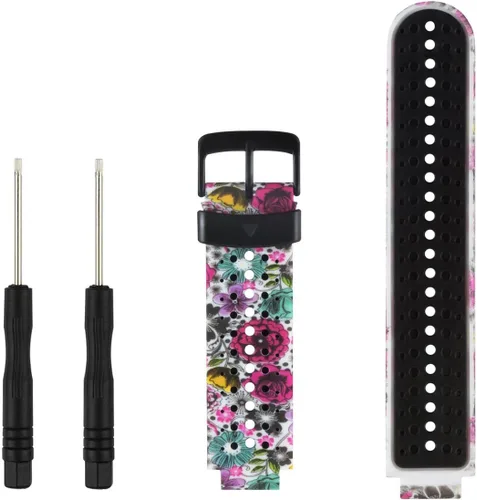 Miniatura 17 de Correa de reloj accesorio de pulsera inteligente de repuesto para Garmin Forerunner 230/235/620/630 / 735XT, talla única, talla única Set de 6