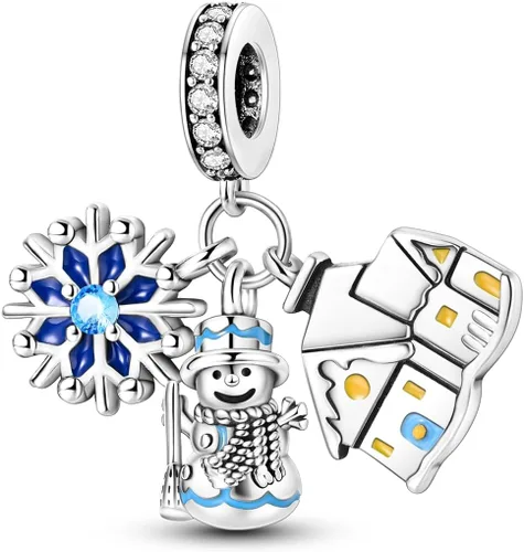 Miniatura 76 de MULA - Dijes de plata de ley 925 para pulseras y collares, colgantes de letras para la familia, cuentas de viaje en avión, dijes de árbol