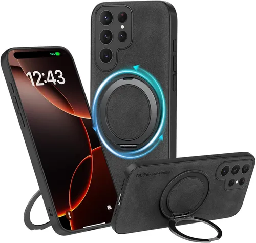 Miniatura 81 de Funda de silicona con soporte para iPhone 17 Pro [compatible con MagSafe] [Protección completa de la cámara] (6.3 pulgadas 2025), fundas de teléfono