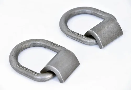 Miniatura 3 de Hi Gear - Paquete de 4 correas de trinquete para camión, remolque, 12000 libras, capacidad de carga de 1/2 pulgada, anclaje con anilla en D