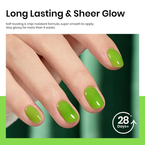 Miniatura 72 de Beetles - Esmalte de uñas de gel rosa claro, 0.5 fl oz, color rosa bebé, esmalte de gel que se absorbe con luz UV LED, arte de uñas de verano, salón
