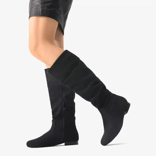 Miniatura 5 de DREAM PAIRS Womens Wide Calf Knee High Pull On Fall Weather Winter Boots