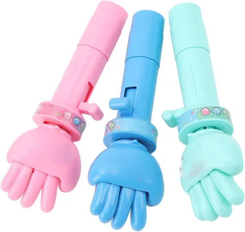 Miniatura 6 de Juguete de tijeras de papel de roca, 3 piezas, juego de adivinanzas de dedos, cambio de mano, tijeras de papel de roca, juego de entretenimiento