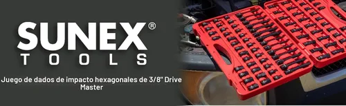 Miniatura 6 de Sunex 3569 Dr. Master - Juego de llaves de impacto (84 piezas)