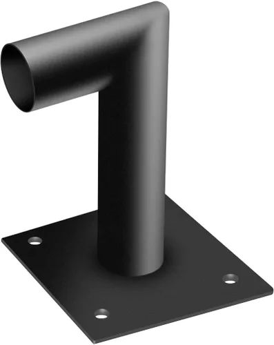 Miniatura 8 de LEDMO Soporte de doble bocina LED para estacionamiento, soporte de montaje de 180 grados, soporte de montaje de poste redondo, doble L, espigas
