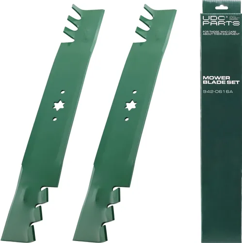 Miniatura 39 de UDC Parts GY20852 Hojas de corte de 48 pulgadas para John Deere D140 E140 S140 Z355E GX21784 GX21786 S170 E170 LA130 LA145 D160 S160 E160 E150 D155