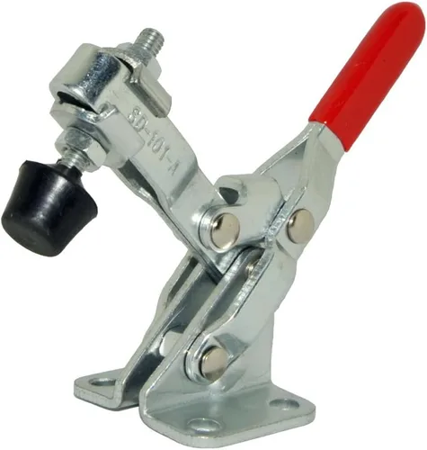 Miniatura 3 de Herramienta de mano vertical 101-A Abrazadera de palanca de liberación rápida 110 lbs Capacidad de retención antideslizante