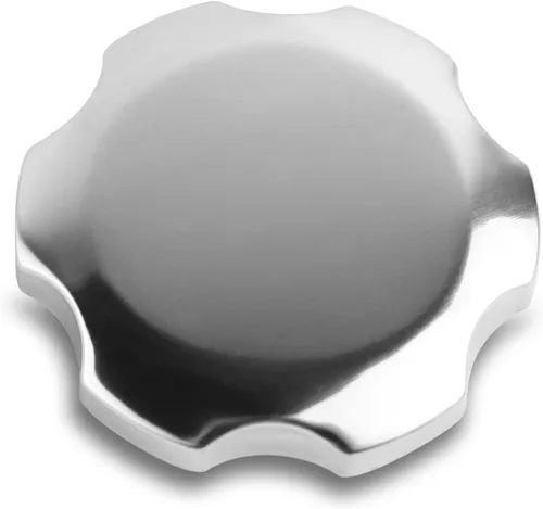 FLYPIG Tapa de gasolina de repuesto cromada para Honda GX120 GX160 GX200 GX240 GX270 GX340 GX390 Tapa del tanque de gasolina del motor 17620-ZH7-013
